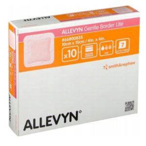 Allevyn Gentle Border Lite 10* 10cm 1ks